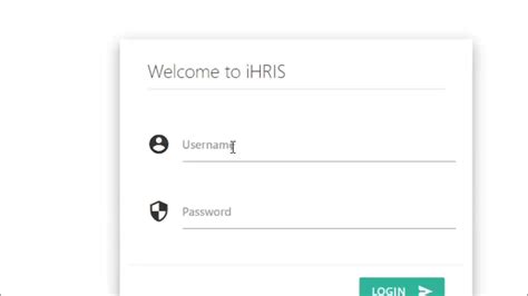 iHRIS: Login .